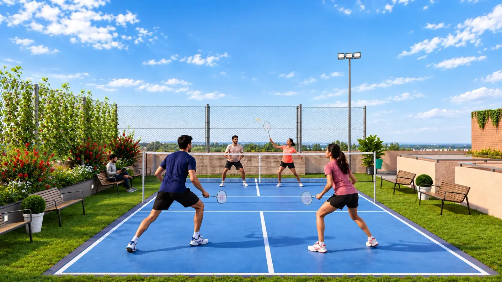 Multipurpose court